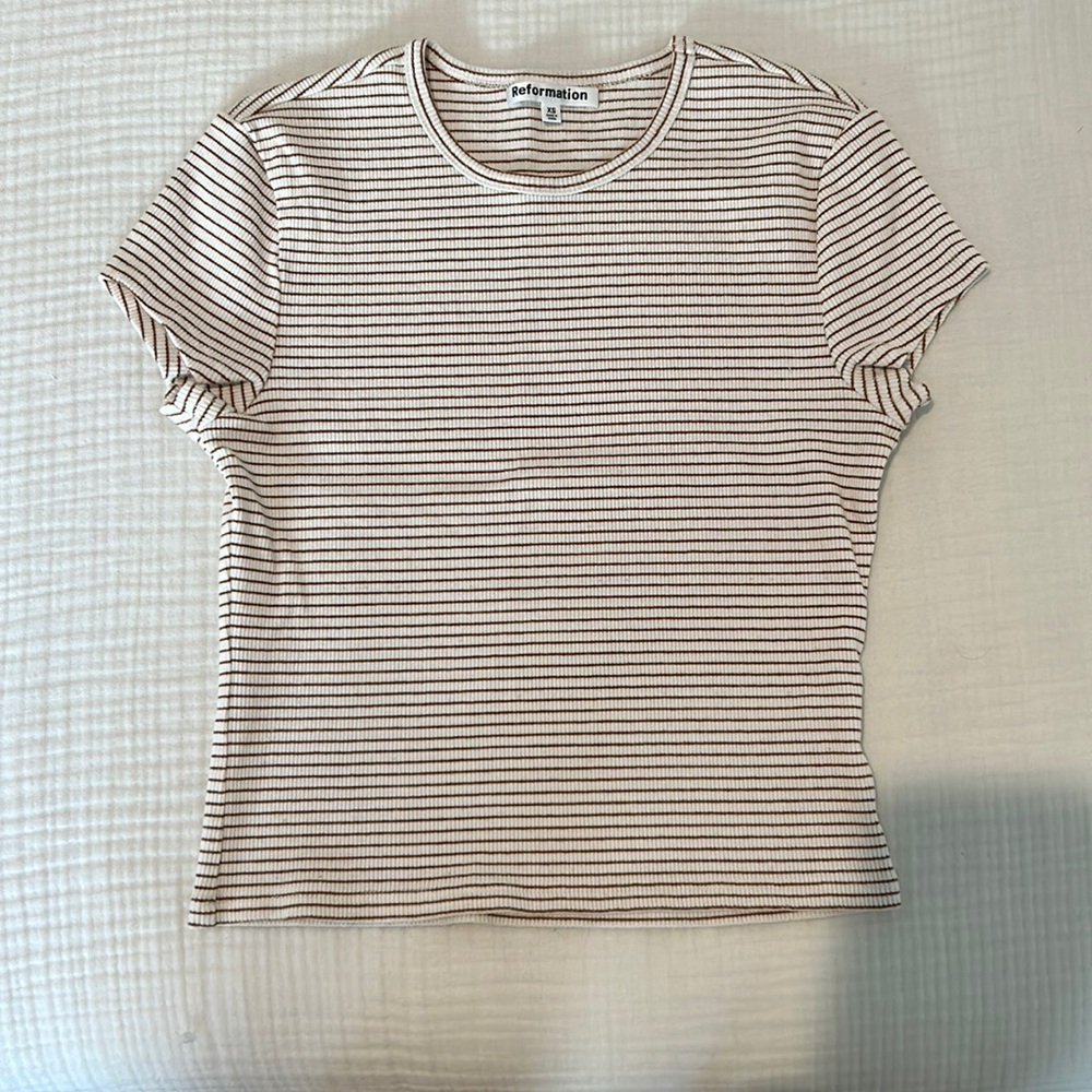 Reformation baby tee